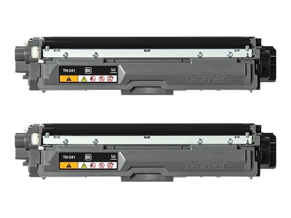 Brother TONER N 2.5K PK2 tonerpatron 2 stykker Original Sort