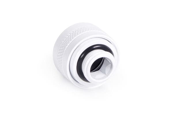 Alphacool Icicle PRO Connection 13mm HardTube Fitting G1/4, 6-Pack - hvit