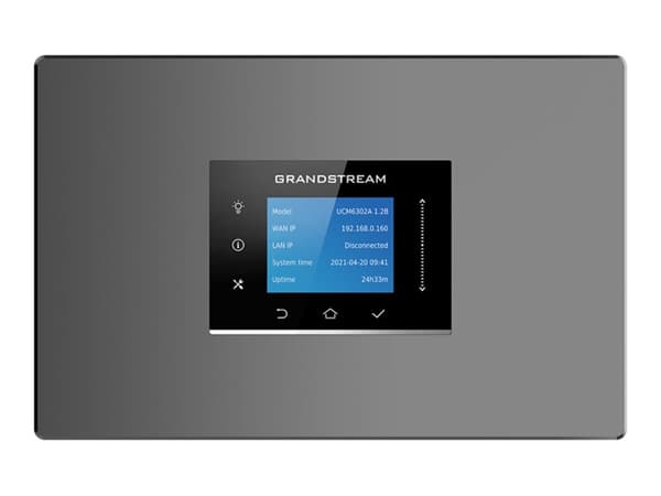 Grandstream UCM6304A - IP-PBX - stativmonterbar - 4 FXO-portar - 4 FXS-portar - 3 x 10/100/1000