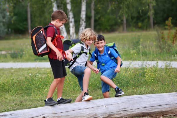 Herlitz Loop Plus Bloomy Horse, Pencil pouch, Sport bag, Pennfack, Skolväska, Flicka, Grundskola, Ryggsäck, 16 l, Framficka, Sidoficka