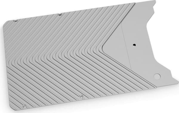 EK Vattenblock 3831109836705, Bagplade, Aluminium, Sølv, EK-Quantum Vector FE RTX 3090, Slovenien
