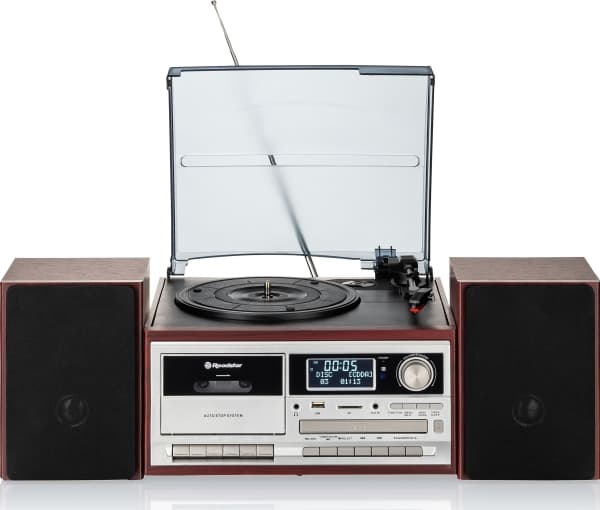 Roadstar HIF-8892D+BT - Lydsystem - 2 x 4 watt - kirsebærtre