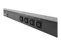 Miniatyrbilde 4 av 5: DIGITUS - Strømfordelerenhet (kan monteres i rack) - AC 250 V - 4000 watt - enkeltfase - Ethernet 10/100, serial - inngang: IEC 60309 16A - utgangsko