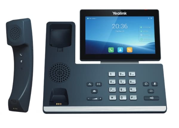 Yealink SIP-T58W PRO - VoIP-telefon - med Bluetooth-grensesnitt med anrops-ID - 10-partis anropskapasitet - SIP, SIP v2, SRTP, RTCP-XR, VQ-RTCPXR - k