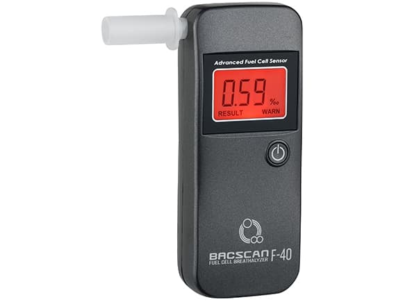 BACscan F-40 alkometri 0 - 4% harmaa