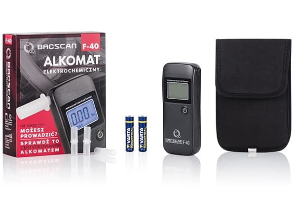 BACscan F-40 alkometri 0 - 4% harmaa