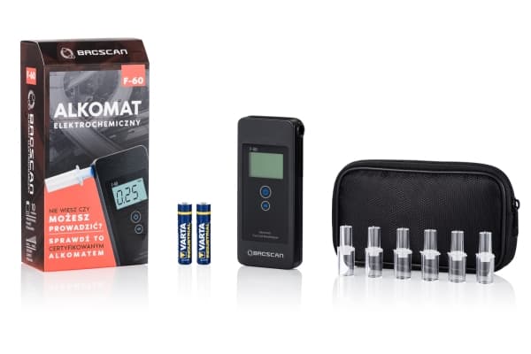 BACscan F-60 alkoholmeter 0 - 5% Grå