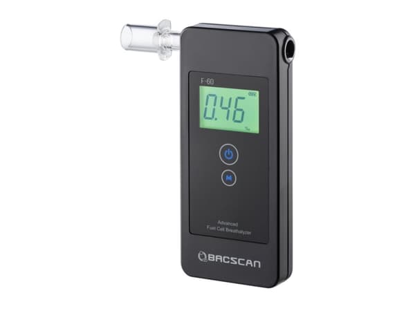 BACscan F-60 alkoholmeter 0 - 5% Grå