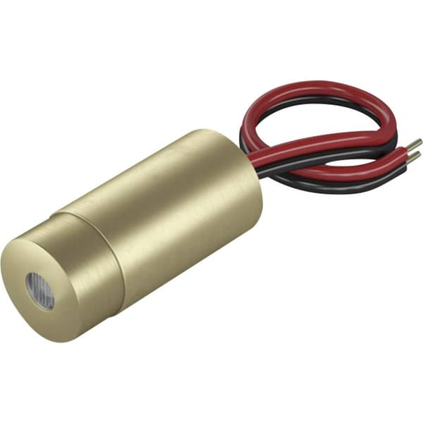 Laserfuchs Lasermodul Punkt Röd 1 mW LFD650-1-12 (9x20)