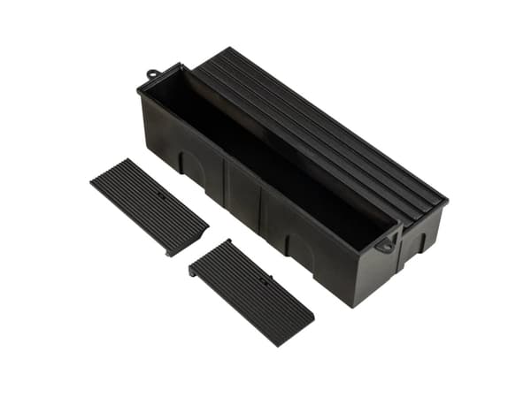 SLV 1002981, Sort, Plast, 76 mm, 180 mm, 140 g