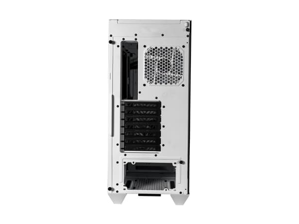 Cooler Master HAF 500 - Tower - utökad ATX - genomskinlig sidopanel (härdat glas) - ingen strömförsörjning (ATX) - vit - USB/ljud