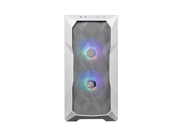 Cooler Master TD300, Mini Tower, PC, Valkoinen, mikro ATX, Mini-ITX, Verkko, Muovi, Terästä, Multi
