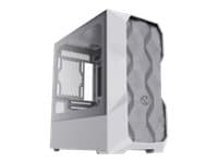 Cooler Master TD300, Mini Tower, PC, Valkoinen, mikro ATX, Mini-ITX, Verkko, Muovi, Terästä, Multi Valkoinen