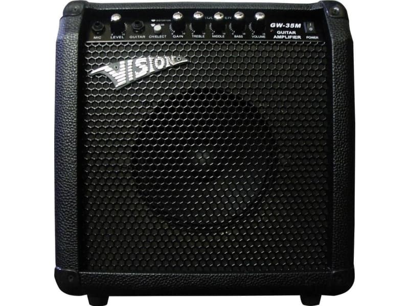 Vision Guitar GW-35RM E-guitarforstærker Sort