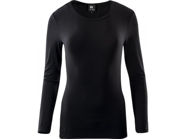 IQ Dame Milky WMNS LS Sweatshirt Svart Størrelse XL