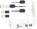 Miniatyrbilde 1 av 5: Skross PRO Light USB (2xA) - World, Hvit