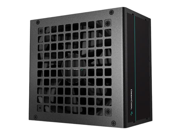 Deepcool PF PF500 - Nätaggregat (intern) - ATX12V 2.4/ EPS12V - 80 Plus White - AC 100-240 V - 500 Watt - aktive PFC - Europa - svart