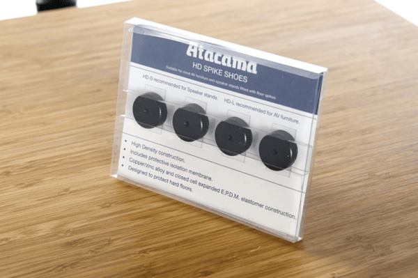 Soundcare SuperSpike 4 | Standard | M8 Thread, 4-pack | Black