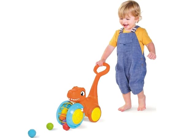 Tomy Pic & Push T-Rex, 1 kuukautta, Monivärinen, 200 g