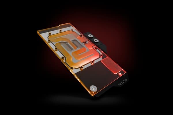 EK Water Blocks 3831109836774, Vesiblokki, Akryyli, Kupari, Musta, Nikkeli, Läpinäkyvä, 3-pin, 1/4", Grafiikkakortti