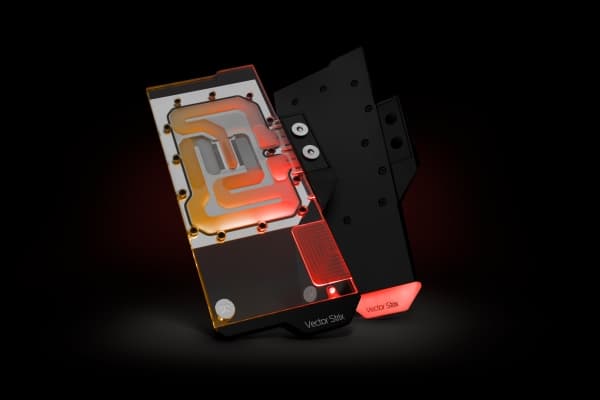 EK Water Blocks 3831109836774, Vesiblokki, Akryyli, Kupari, Musta, Nikkeli, Läpinäkyvä, 3-pin, 1/4", Grafiikkakortti
