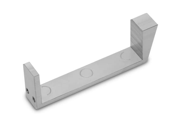 EK Water Blocks 3831109847923, Monteringsplatta, Gjuten aluminium, Silver, EK-Quantum Scalar Flow Indicator, EK-Quantum Scalar Multi GPU terminals, E
