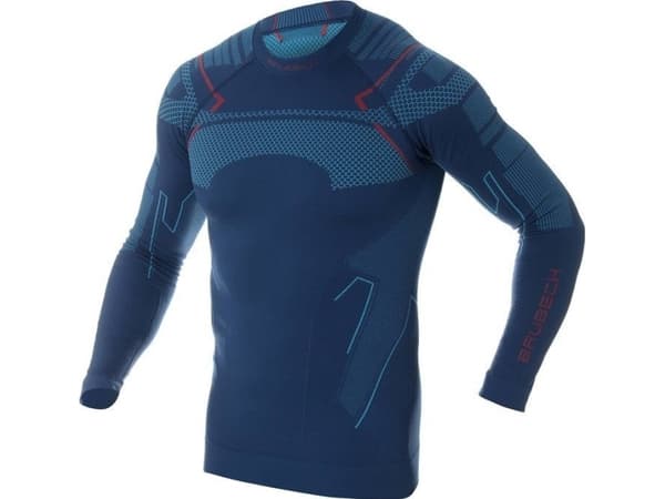 Brubeck LS13040A Men's sweatshirt THERMO denim L
