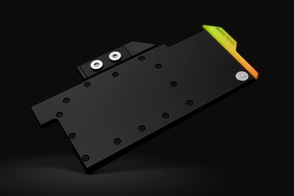 EK Water Blocks 3831109833032, Vannblokk, Acetal, Kopper, Sort, Nickel, 3-pin, 1/4", Grafikkort