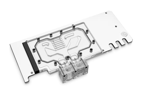 EK Water Blocks 3831109859476, Vannblokk, Nickel, Perspex, Rustfritt stål, 38 mm, 307 mm, 153 mm