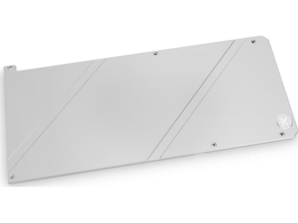 EK Water Blocks Quantum Vector FTW3 RTX 3070 Ti, Bakre platta, Nickel, Silver, 1/4", Grafikkort, GeForce RTX 3070 Ti FTW3