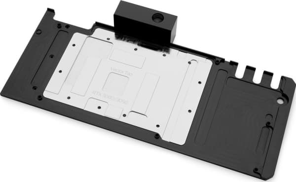 EK Water Blocks Quantum Vector, Bakre platta, Acetal, Nickel, Svart, 1/4", Grafikkort, TRIO RTX 3080/3090