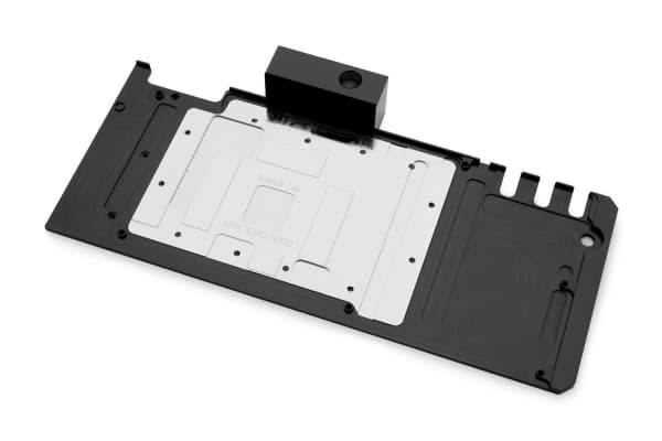 EK Water Blocks Quantum Vector, Bakplate, Acetal, Nickel, Sort, 1/4", Grafikkort, TRIO RTX 3080/3090