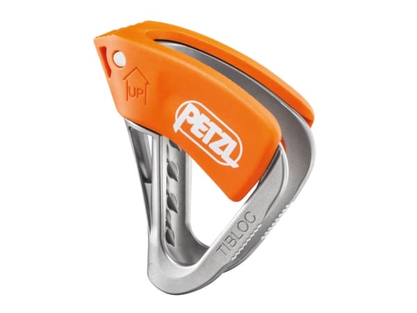Petzl TIBLOC, Repklämma, Rostfritt stål, Orange, Rostfritt stål, CE EN 567, UIAA, 8 mm, 1,1 cm