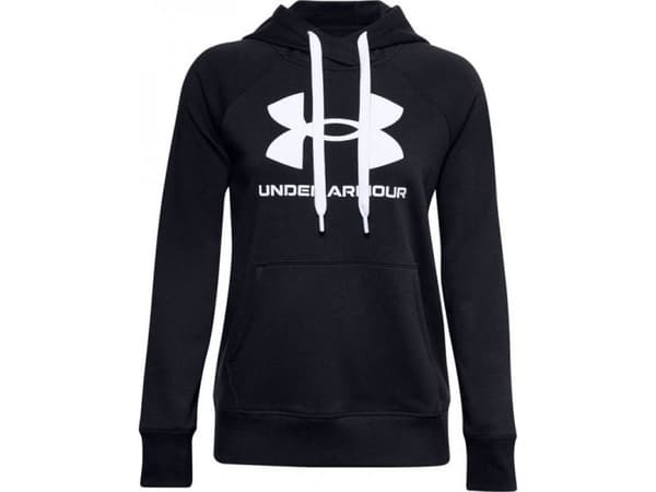 Under Armour Bluza damska Rival Fleece Logo Hoodie Czarna r. L