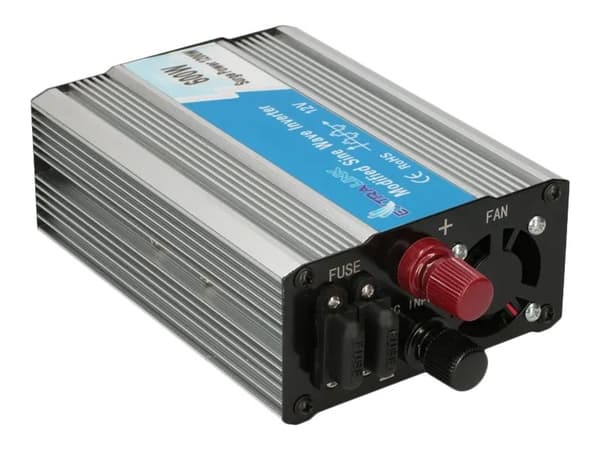 Extralink VOLTAGE CONVERTER 12V - 230V, 600W, MODIFIED SINUS OPIM-600W, Universaali, Auto, 12 V, 50 Hz, 600 W, 230 V