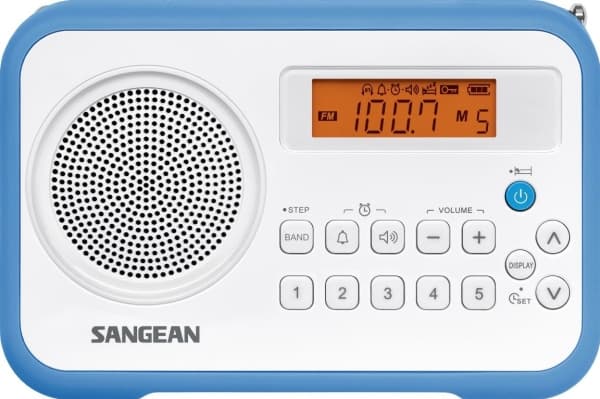 Sangean PR-D18, radiopuhelin, digitaalinen, AM, FM, 87,5 - 108 MHz, 522 - 1710 kHz, 1 W