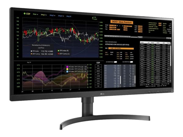 LG 34CN650W-AP, 86,4 cm (34"), Full HD, Intel® Celeron®, 8 GB, 128 GB, Windows 10 IoT Enterprise