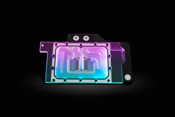 EK Water Blocks 3831109836484, Vannblokk, Akryl, Kopper, Sort, Nickel, Gjennomsiktig, 3-pin, 1/4", Grafikkort