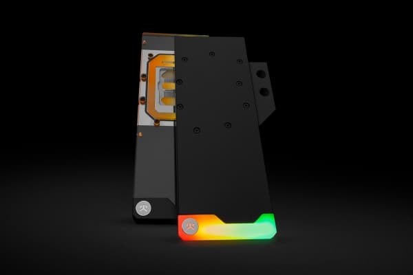 EK Water Blocks 3831109836569, Vannblokk, Acetal, Kopper, Sort, Nickel, 3-pin, 1/4", Grafikkort