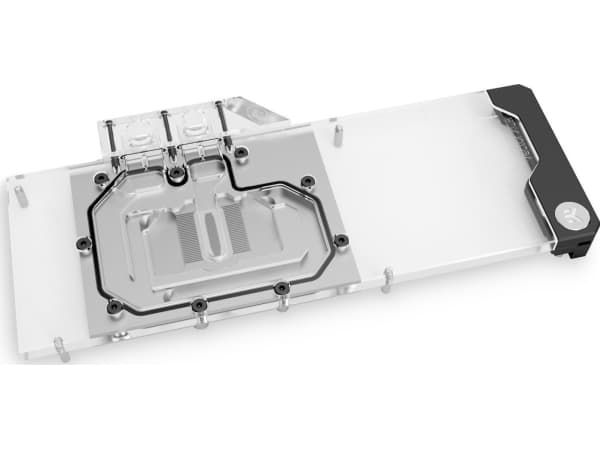 EK Water Blocks 3831109836552, Vesiblokki, Nikkeli, Pleksilasi, Ruostumaton teräs, Läpinäkyvä, 1/4", 227 mm, 22 mm