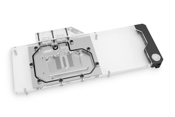 EK Water Blocks 3831109836552, Vesiblokki, Nikkeli, Pleksilasi, Ruostumaton teräs, Läpinäkyvä, 1/4", 227 mm, 22 mm