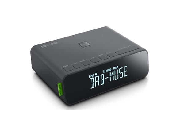 Muse M-175DBI, Bærbar, DAB, DAB+, FM, PLL, LCD, Sort, Monokromatisk, AC/DC
