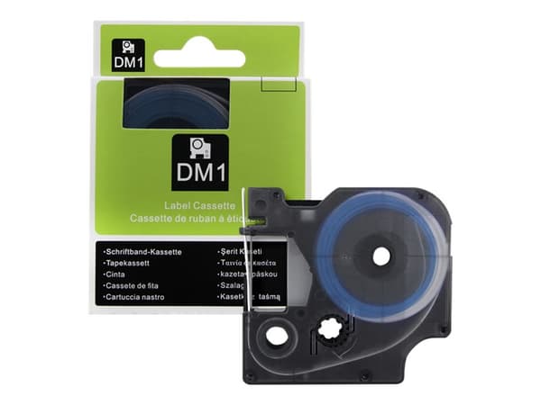 Qoltec - Sort på hvid - Rulla (1,2 cm x 1,5 m) 1 kassetti(r) varmekrymperørtape (varmekrymperørtape)