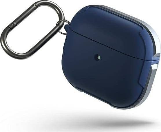 Uniq Valencia Antimikrobiellt skyddsfodral för Apple AirPods 3 blå