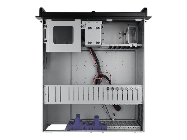 Chieftec UNC-409S-B - Rackmonterbar - 4U - ATX - ingen strømforsyning 400 watt (ATX) - svart - USB