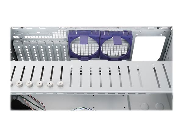 Chieftec UNC-409S-B - Rackmonterbar - 4U - ATX - ingen strømforsyning 400 watt (ATX) - svart - USB
