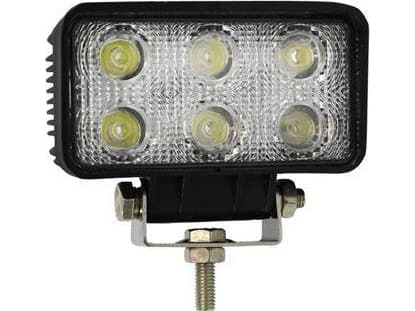 Arbeidslampe halogen led spotlight awl02 6 led amio-01613
