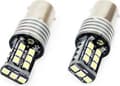 Miniatyrbilde 2 av 2: Amio 01293 Led Canbus 15SMD 2835 7,5W 1156 (P21W) Balta 12V / 24V 2 stk.