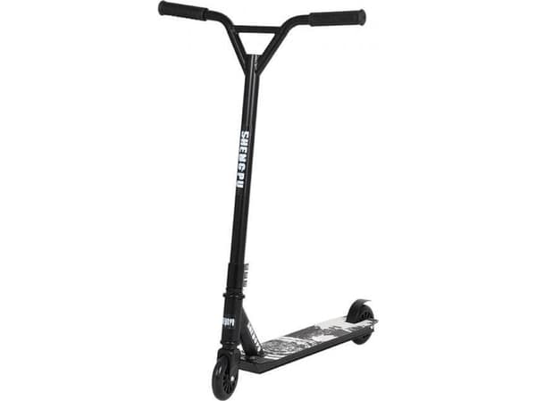 GIMME stuntscooter STIV, forsterket konstruksjon, svart
