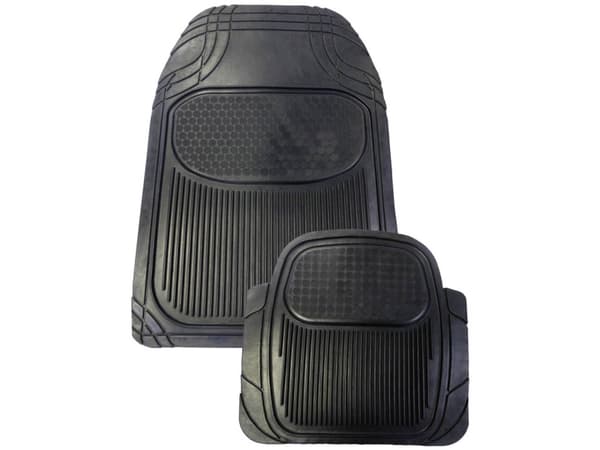 HP Autozubehör 16427 Fodmåtte (universal) Passer til (bilmærke): Universal Gummi (L x B) 71.5 cm x 49.5 cm Sort